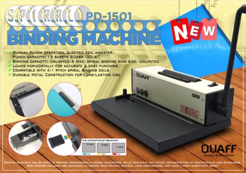 PD-1501 Spiral Binding Machine